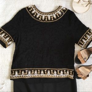 NWT Beaded top